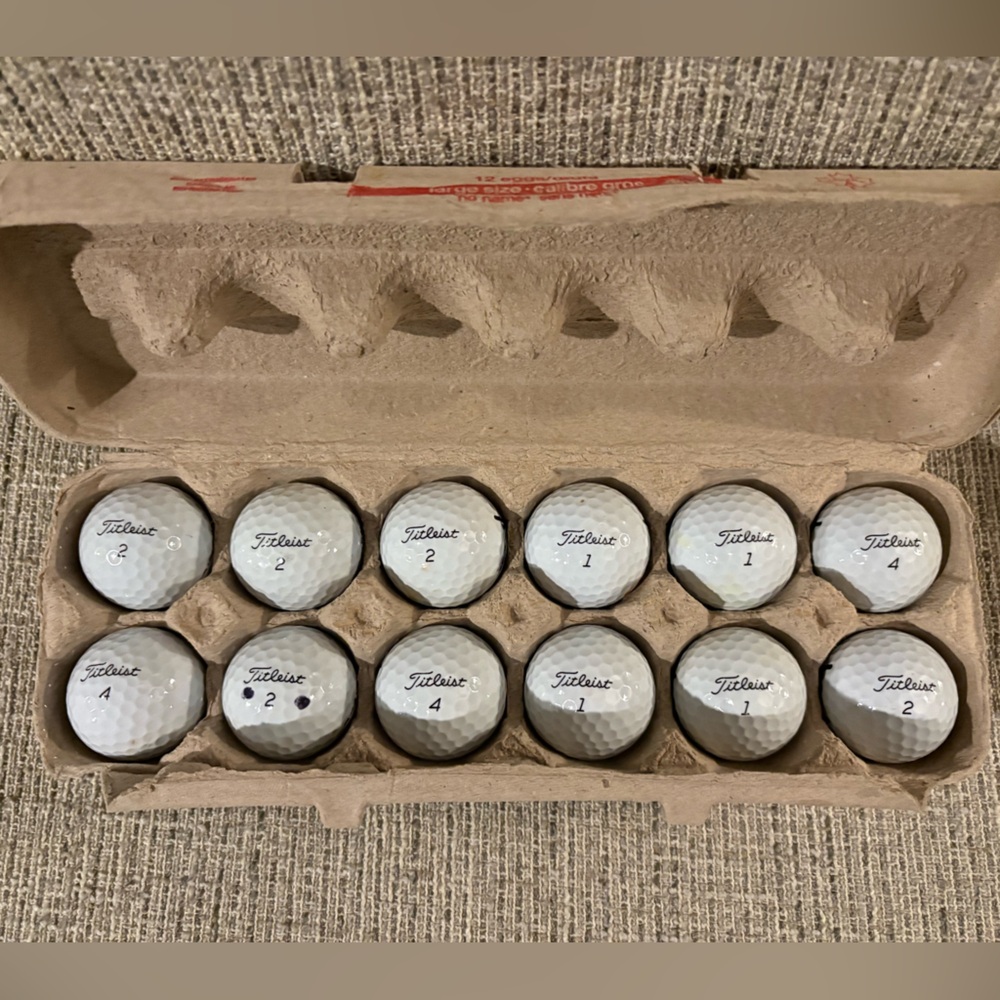 Titleist Tour Soft used golf balls